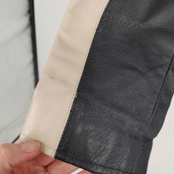 A&S Selections | leather moto jacket - Picture 4 of 7